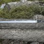 High Corban steel sword custom handmade with leather sheath, gift for him