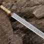 Stainless Steel Handforged sword, longsword, Roman sword, sword with sheath