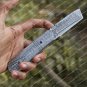 Custom Handmade Damascus Steel Pocket Knife Damascus Steel Handle Folding Knife