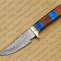 cobra KNIFE 9 Fixed Blade Hunting Bowie Skinner Survival Handmade Damascus Steel