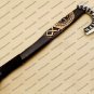 CUSTOM HAND FORGED CARBON STEEL VIKING,HATCHET, GIFT AXE, INTEGRAL SHEATH
