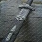 Hand Forged Damascus Steel Viking Sword Sharp Battle Ready Medieval Sword Gift For Him