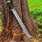 31' Inches Exclusive Legendary Damascus Steel Sword Dagger Gladius Viking Sword Full Tang Sword