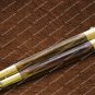 D2 Tool Steel Folding Butterfly Stainless Steel Bone Inserts Knives World Class Knives + Sheath