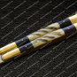 D2 Tool Steel Folding Butterfly Stainless Steel Brass with Bone with Rose Wood Inserts with Sheath