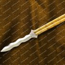High Carbon Steel Folding Butterfly Stainless Steel Brass Inserts World Class Knives with Sheath