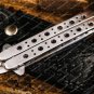 Adonis Set of 2, 12cm&acirc;��blade High Carbon Folding Butterfly Knife World Class Knives with Sheath