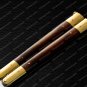 VG10 Original Folding Butterfly Knife Stainless with Kamagong Wood Inserts with Leather Sheath