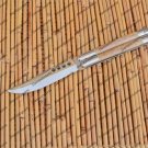 Vg10 Original Folding Butterfly Knife Stainless  Steel with Bone Inserts with Leather Sheath