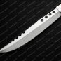 Vg10 Original Folding Butterfly Knife Brass with Kamagong Wood Inserts with Leather Sheath