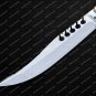 D2 Tool Steel Original Folding Butterfly Knife Brass with Carabao and Deer Horn Inserts with Sheath
