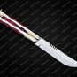 D2 Tool Steel Original Folding Butterfly Knife Brass with Stainless Steel and Micarta Inserts +cover