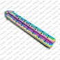 Custom Handmade D2 Tool Steel Original Folding Butterfly Knife Stainless Steel With Leather Sheath