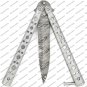 Custom Original Handmade Heavy-Duty Folding Butterfly Knives Stainless Steel with Leather Sheath