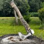 Hand Forged Handmade Carbon Steel Bearded Viking Axes Outdoor Camping Axe Gifts