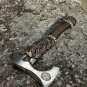 Hand Forged Handmade Carbon Steel Bearded Viking Axes Outdoor Camping Axe Gifts