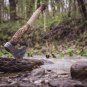 Custom Handmade Carbon Steel Hunting Viking Tactical Hatchet Tomahawk Axe Gift