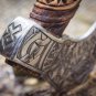 Custom Handmade Carbon Steel Hunting Viking Tactical Hatchet Tomahawk Axe Gift