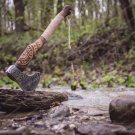 Custom Handmade Carbon Steel Hunting Viking Tactical Hatchet Tomahawk Axe Gift