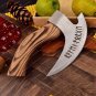 Carbon Steel Etched Pizza Cutter Axe &acirc;�� Stylish Pizza Axe with Sheath