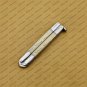 D2 Tool Steel Folding Butterfly Knife Stainless Steel Bone Insert World Class Knives +Leather Sheath