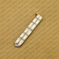 High Carbon Folding Butterfly Knife Stainless Brass World Class Knives with Leather Sheath