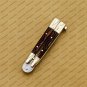 44c Original Folding Butterfly Knife Stainless Steel with Kamagong Wood Inserts with Sheath