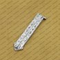 D2 Tool Steel Folding Butterfly Knife Stainless Steel World Class Knives with Leather Sheath