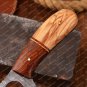 Hand Forged Damascus Steel Skinning knife Gold Sand