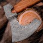 Custom Hand Made Forged Damascus Steel Axe Superb Design Axe Hatchet Tomahawk