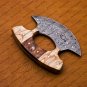 Personalized Custom Handmade Damascus Chef Kitchen Ulu Knife Chef Knife Heavy Duty Damascus Handle