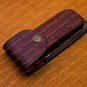 Personalized Custom Damascus Steel Folding Pocket Knife with Handle Olive Wood with Leather Sheeth