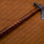 Custom Handmade Damascus Steel Axe, Viking Axe, Camping Axe, Throwing Axe, Axe with Leather Sheath