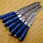 Damascus Chef Knife Set Best Gift Vintage Knife Forged Steel Knife Perfect Gift Handcrafted Kitchen