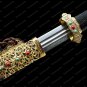Katana Big Sword - Swordsman Forge - Damascus Steel Blade - Battle Ready Samurai Katana Tang Sword
