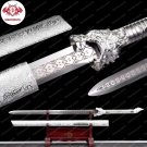 Japanese handmade, practical, 1060 carbon steel, tempered, full tang, sharp, scabbard carbon steel