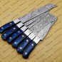 Damascus Chef Knife Set Best Gift Vintage Knife Forged Steel Knife Perfect Gift Handcrafted Kitchen