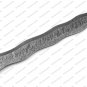 Custom Handmade Damascus Steel Sword With Bull Horn Handle + Leather Sheath