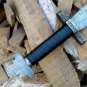 36"Custom Handmade Damascus Steel Kaato Sword Function Sword With Lather Sheath