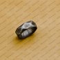 Handmade Damascus Steel Wedding Ring for Men Engagement Band with Custom Size