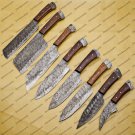 Damascus Chef Knife Vintage Knife Forged Steel Knife Perfect Gift Handcrafted Kitchen with Sheath