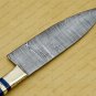 Damascus Chef Knife Vintage Knife Forged Steel Knife Perfect Gift Handcrafted Kitchen with Koa Wood