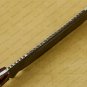 Damascus Steel Cleaver Chopper Chef Kitchen Knife Heavy Duty Damascus Handle Walnut Wood + Sheath