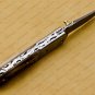 Damascus Folding Pocket Knife Hunting Knife 100% Damascus Steel Handle Ram Horn Pocket Clip Sheath