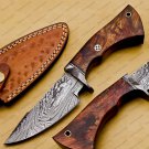 Custom Damascus Hunting Knife Damascus Fixed Blade Knife Gifts For Men, Father's Day gift, Groomsmen