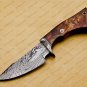 Custom Damascus Hunting Knife Damascus Fixed Blade Knife Gifts For Men, Father's Day gift, Groomsmen