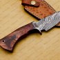 Custom Damascus Hunting Knife Damascus Fixed Blade Knife Gifts For Men, Father's Day gift, Groomsmen