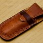 Damascus Folding Pocket Custom Straight Razor Damascus steel very sharp handle made of kowa wood