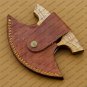 Handmade Damascus Chef Kitchen Ulu Knife Making Custom 100% Handmade Damascus