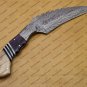 customize 10" Hand forged kukri knife Blade kukri/ khukuri, Working-Full tang